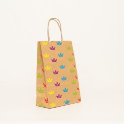 Sac papier personnalisé Safari 31x12x25 CM | SAC SAFARI | IMPRESSION OFFSET SUR L'ENSEMBLE DU SAC